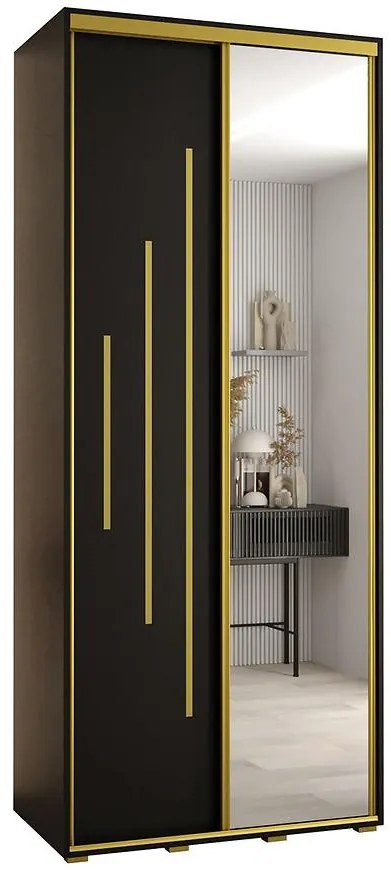 Skriňa 45 Canaris 13 110 čierna/gold