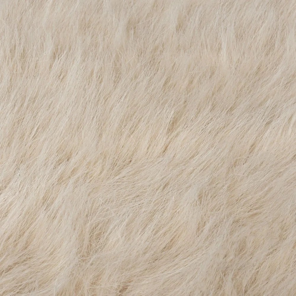 Krémová syntetická kožušina 160x230 cm Waffle Faux Fur – Flair Rugs