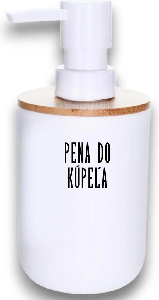 Označto Štítek/nálepka do koupelny Pěna do koupele - SLIM Farba písma: Zlatá