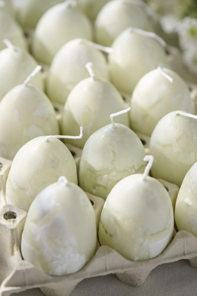 Ib Laursen Sviečka Egg Green Tea