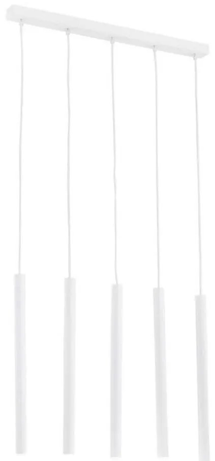Argon 2136 - Luster na lanku ETNA 5xG9/6W/230V biela