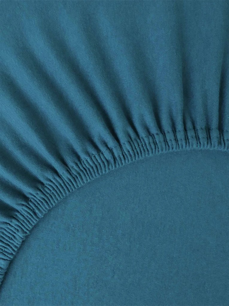 Jersey plachta Classic 140 x 200 cm - petrolejová