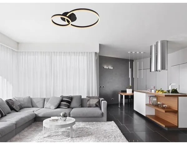 LED Stmievateľné stropné svietidlo LED/55W/230V 3000-6500K + diaľkové ovládanie