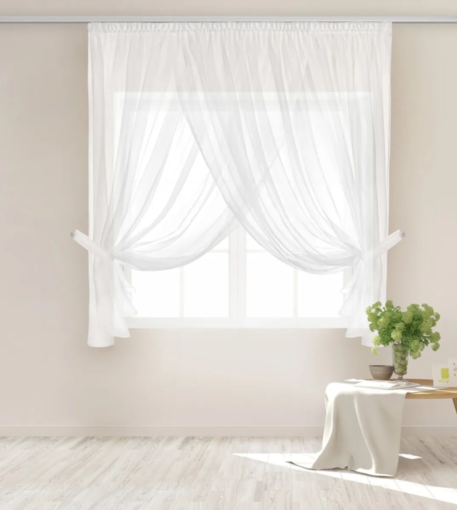 Záclona EMPORIO biela Rozmer: 400x250 cm