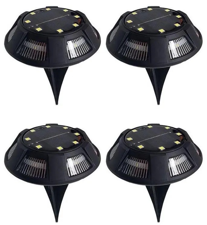 SADA 4x LED Solárne svietidlo LED/1,2V 200 mAh IP44