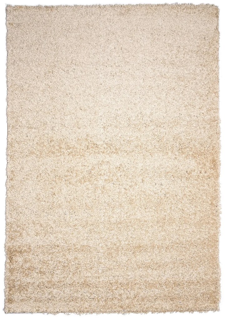 Kusový koberec Efor Shaggy 2226 Beige, 160x230, béžová, obývacia izba, Mono Carpet