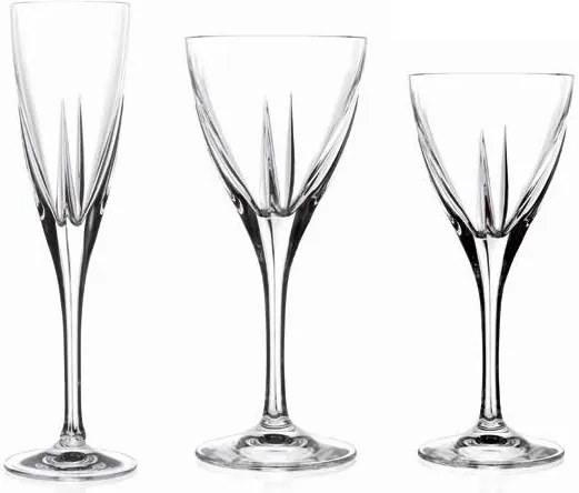 RCR FUSION SADA POHÁROV NA VÍNO A ŠAMPANSKÉ 18 KS