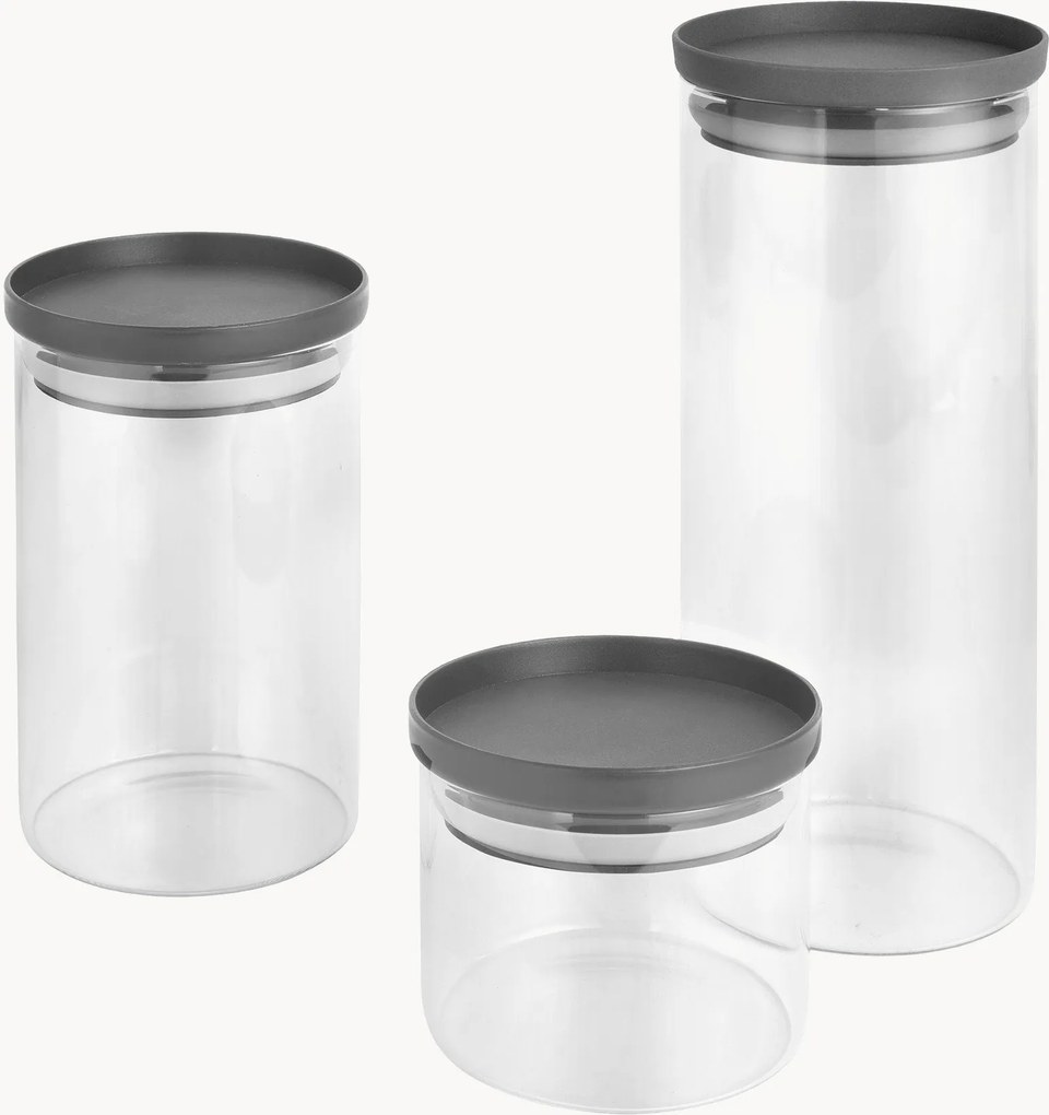 Úložné dózy Aroma Line, 3 ks