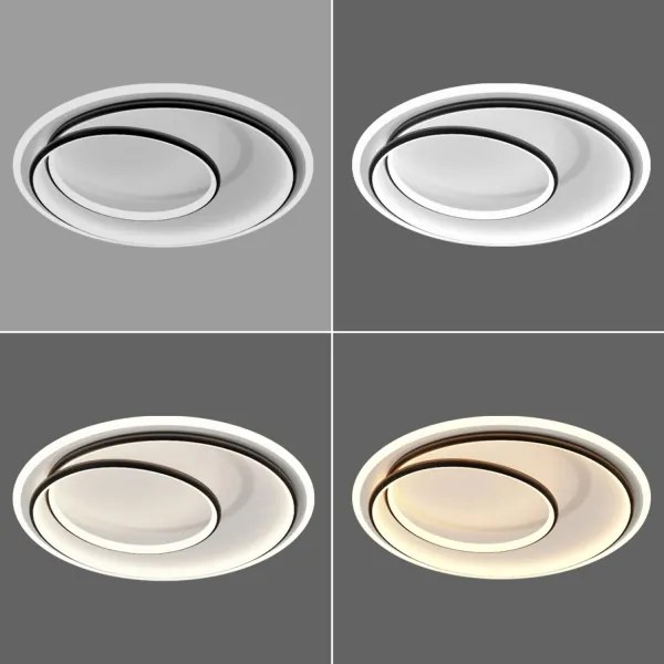 Brilagi - LED stmievateľné stropné svietidlo FLARE LED/38W/230V 3000-6000K + diaľkové ovládanie