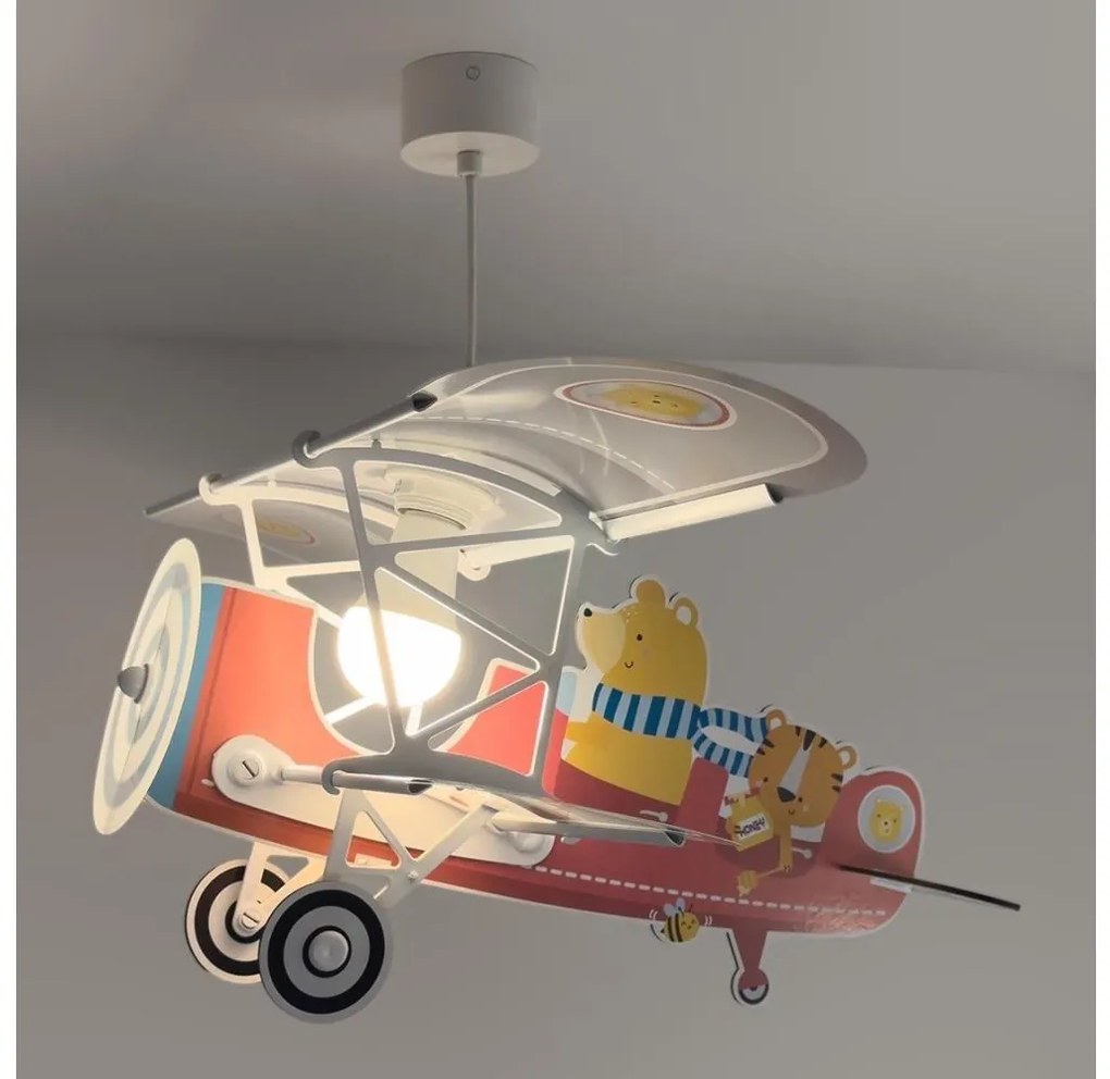 Dalber 54572 - Detský luster LITTLE TEDDY 1xE27/15W/230V