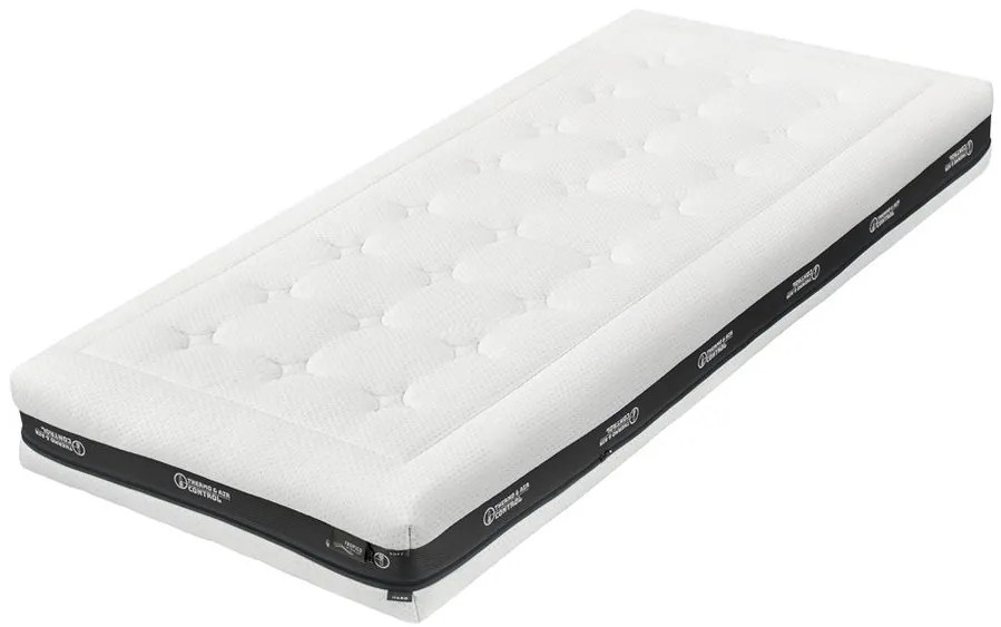 TROPICO/Hilding Anders Ortopedický matrac Tropico SUPER FOX VISCO - 85x195 cm | 26 cm | WELLNESS (s masážní profilací)