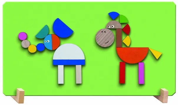 Magnetické puzzle – ZOO