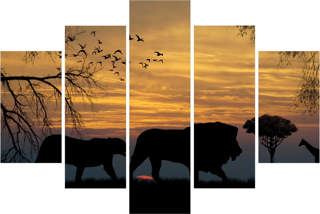 Obraz Safari (150x105 cm)