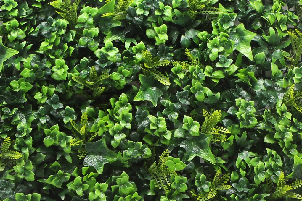 Europe Grass Umelý rastlinný panel MIX VERT 50 x 50 cm - Panel 50x50