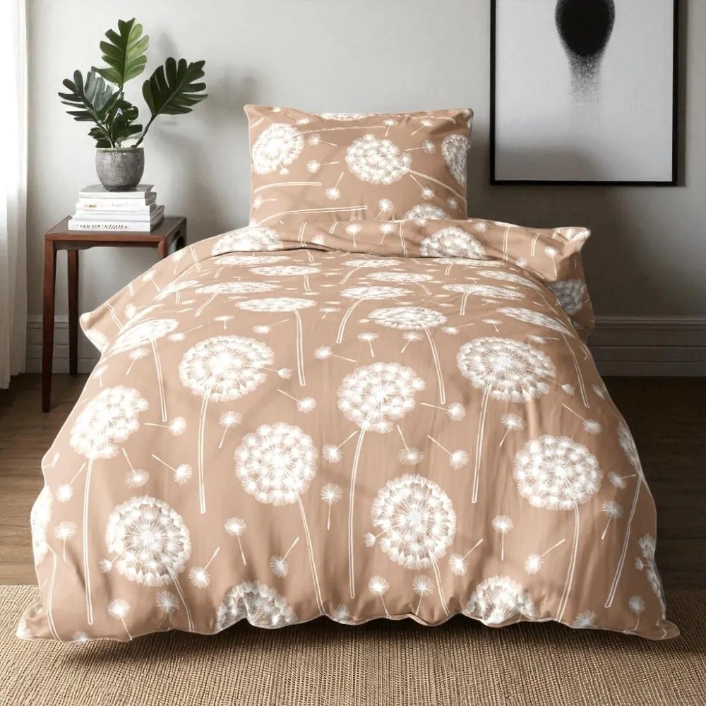 Bavlnené obliečky DONA DANDELION 4-dielna sada 140x200 cm