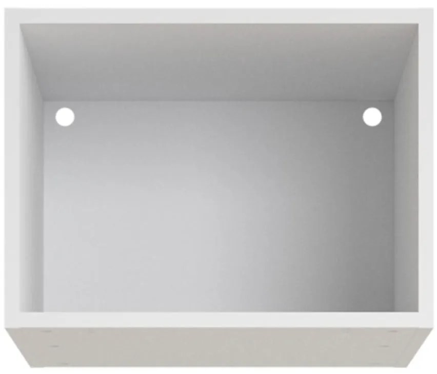 Nadstavec skrine 1D Ultra biela