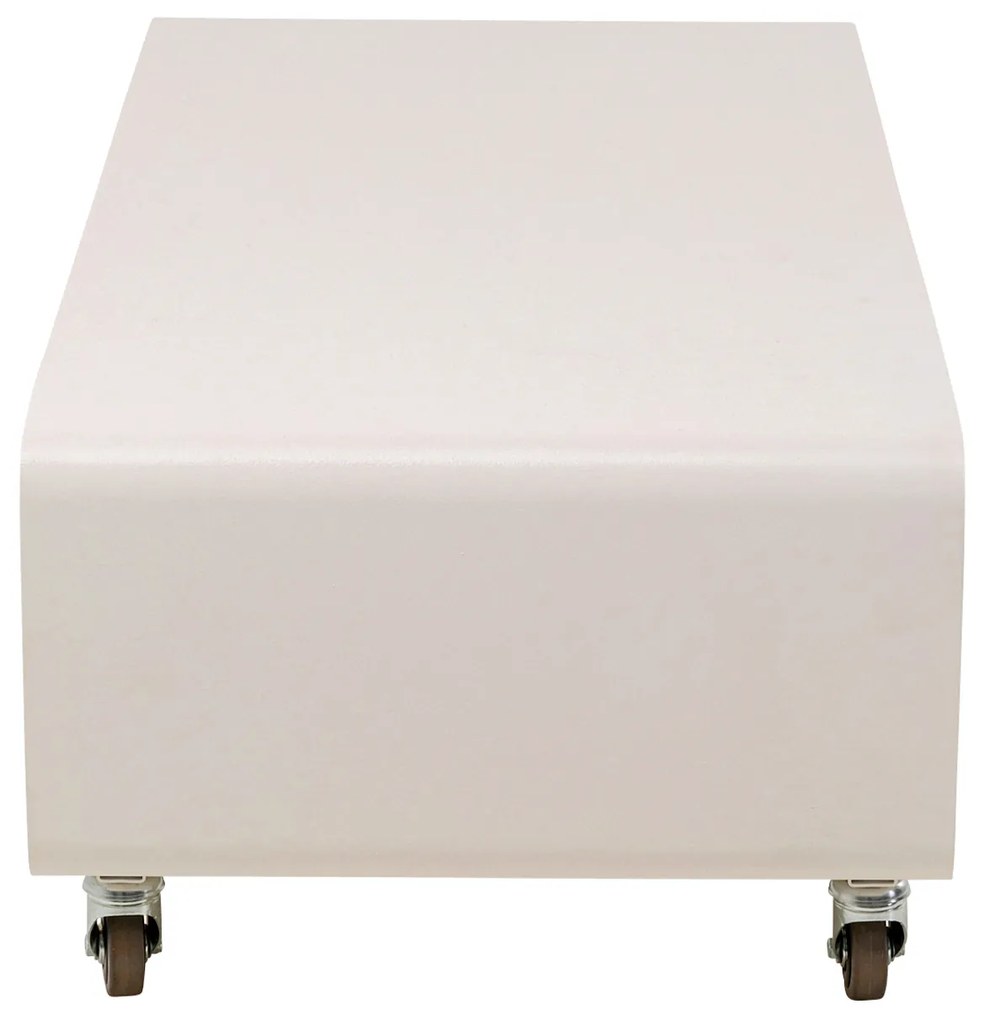 Lounge M konferenčný / servírovací stolík 90x30 cm krémový