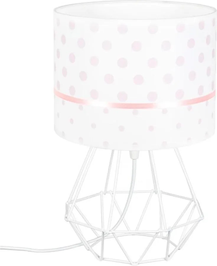 Detská lampička PIKKI 1xE27/60W/230V ružová