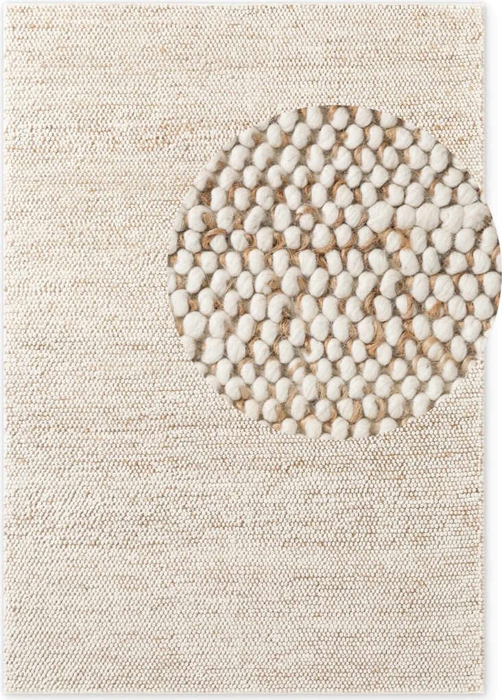 Villeroy & Boch Kusový koberec Peas 106280 Cream Beige, 160x230, béžová, obývacia izba