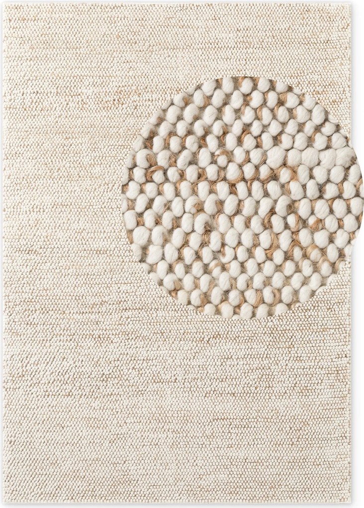 Villeroy & Boch, Kusový koberec Villeroy & Boch Peas 106280 Cream Beige, 80x150, béžová, obývacia izba