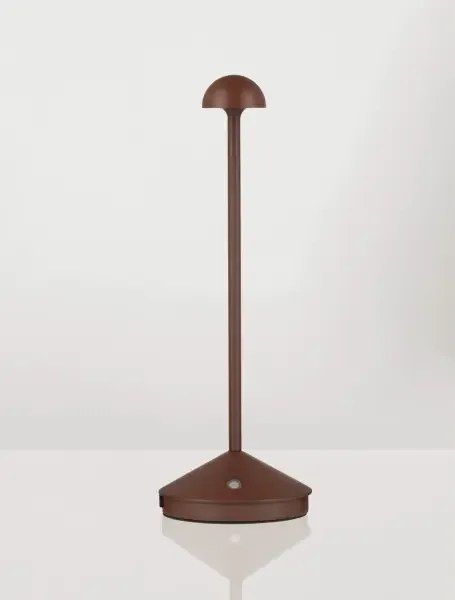 Vonkajšia stolová lampa Lumo hnedá