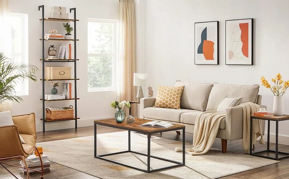 Dekorstudio Policový rebrík na kvety - LLS103B01