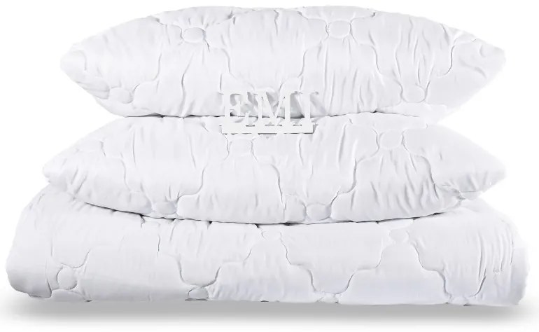 Set manželskej prikrývky a vankúšov Premium 220x200 + 90x70 (2x) EMI