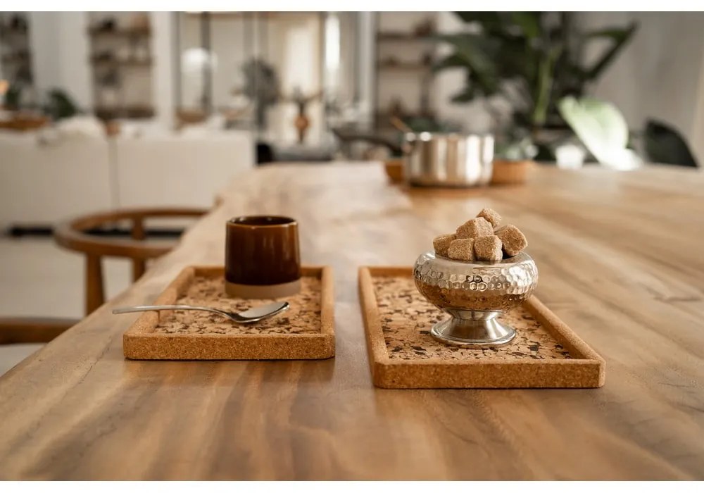 Korková tácka 14.5x28 cm Querco – ZicZac