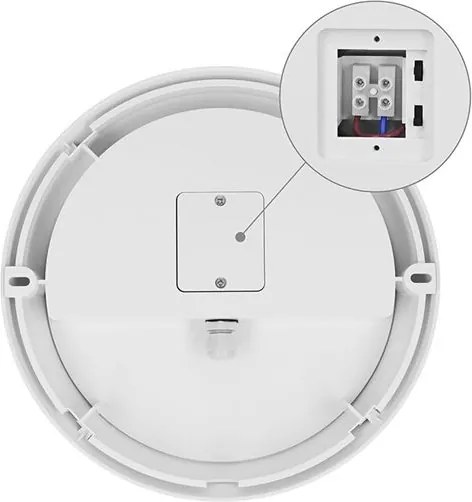 Solight WO780-2 - LED vonkajšie svietidlo so senzorom 20 W/230 V IP65, priemer 22 cm