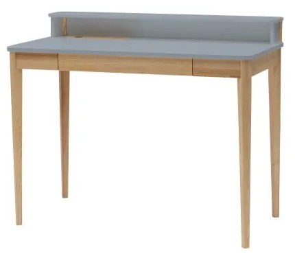 Tmavosivý pracovný stôl Ragaba ASHME