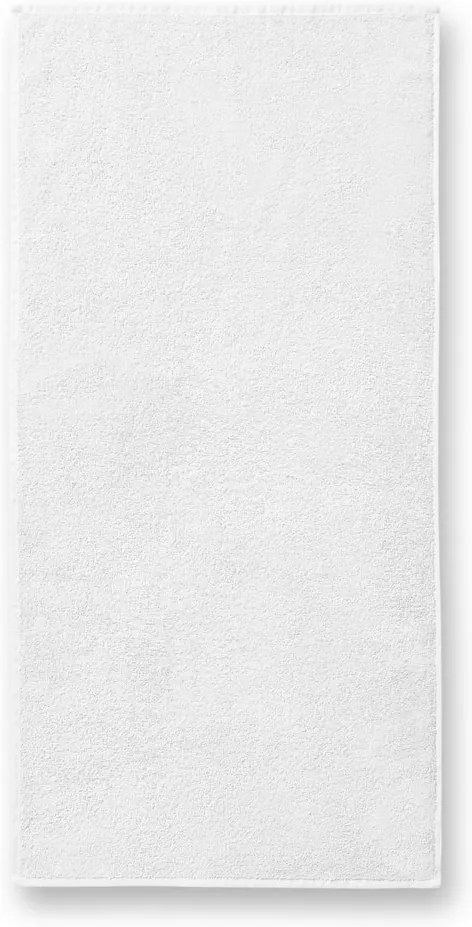 Adler Osuška bez bordúry Terry Bath Towel - Bílá | 70 x 140 cm