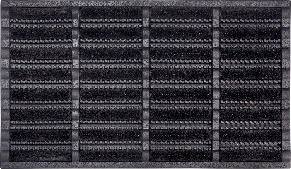 Hanse Home, DOPREDAJ: 40x60 cm Venkovní čistící rohož Mix Mats Brushes 105648 Black - na ven i na doma, 40x60, čierna, exteriér