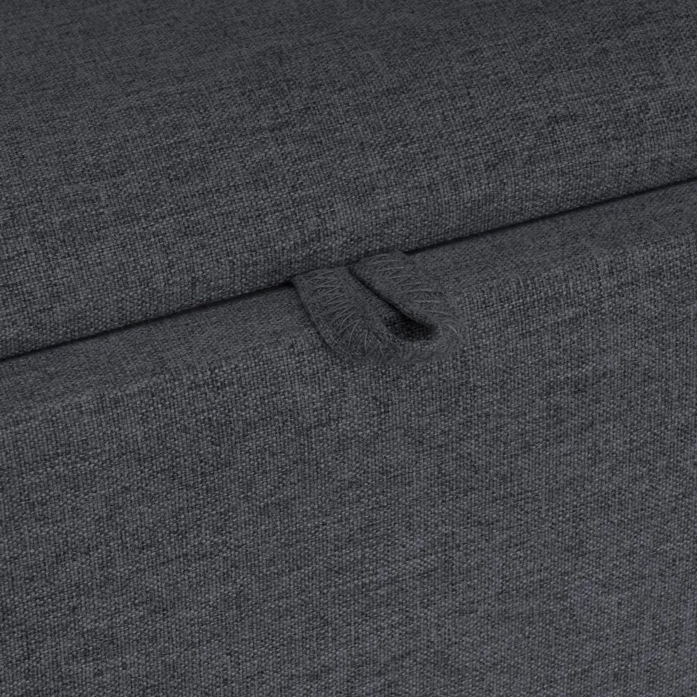 Tmavosivý taburet – Casa Selección