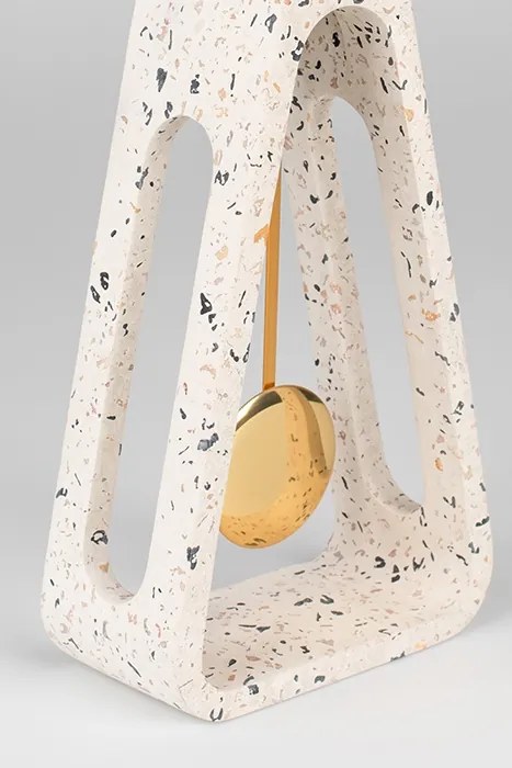 Zuiver Pendulum Time stolné hodiny terrazzo
