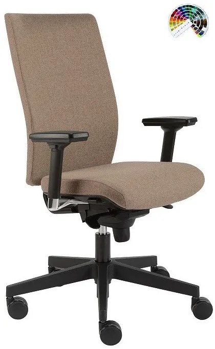 Kancelárska stolička KENT EXCLUSIVE čalúnenie KOŽENKA Arizona