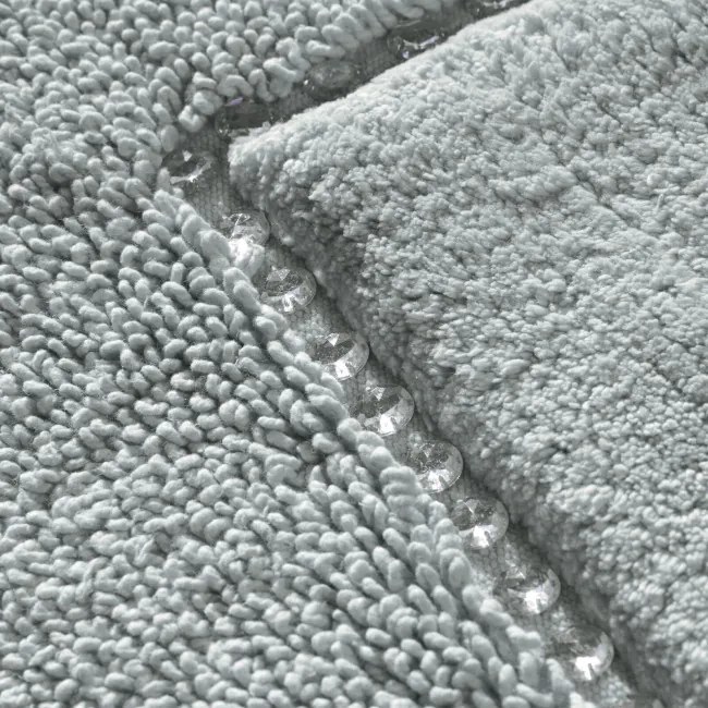 Kúpeľňový koberček CHIC strieborný