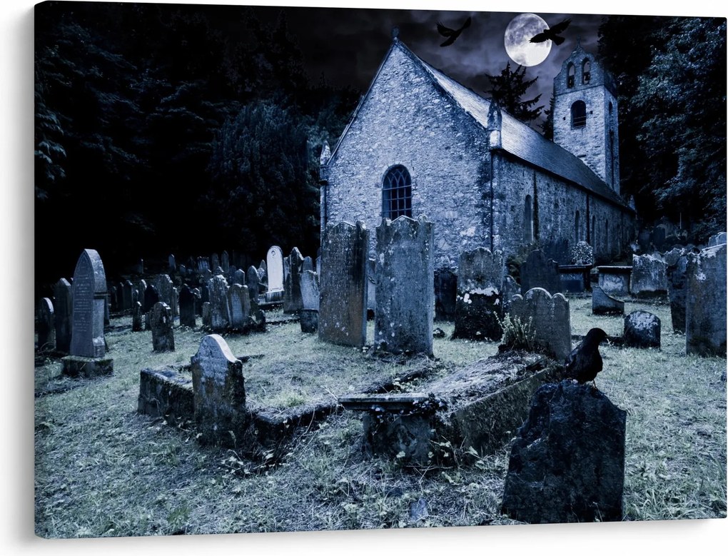 Obraz - Temná noc (70x50 cm)
