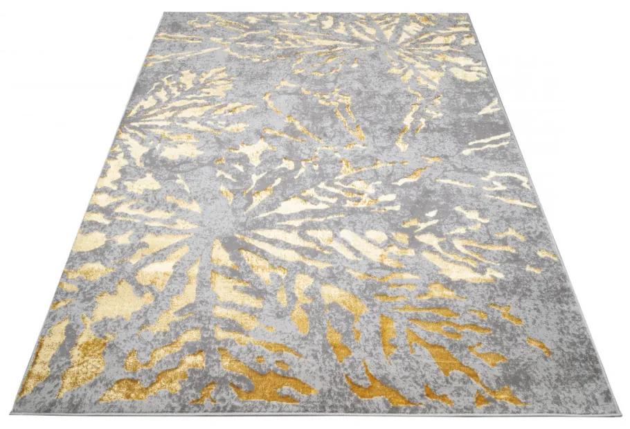 Kusový koberec Sosa zlato sivý 80x200cm
