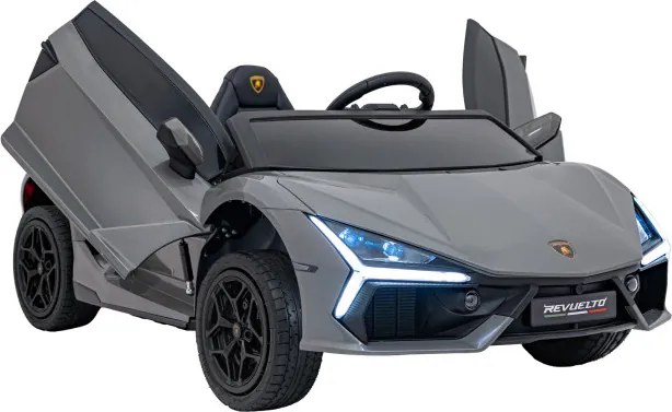 Elektrické autíčko Lamborghini Revuelto XL STRONG sivé