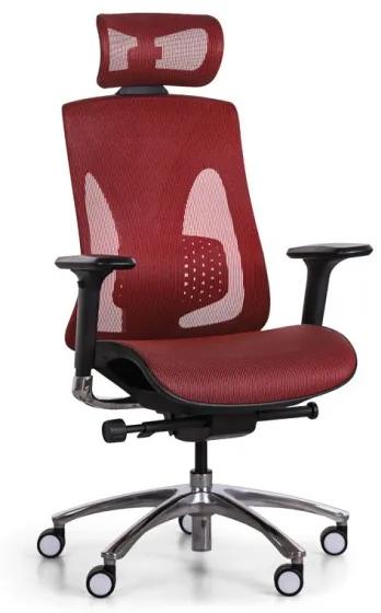 Kancelárska stolička COMFORTE II, červená