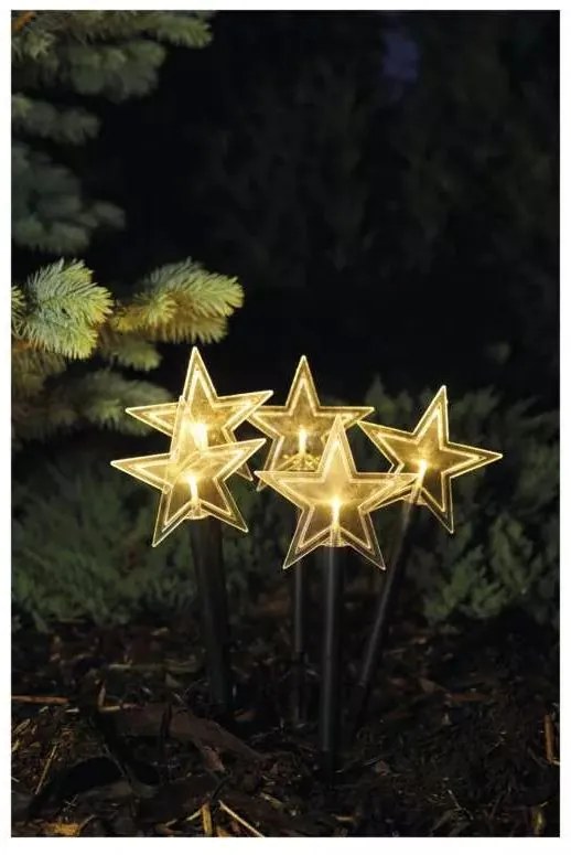 EMOS LED vianočné zapichovacie hviezdy 30cm DCZW01