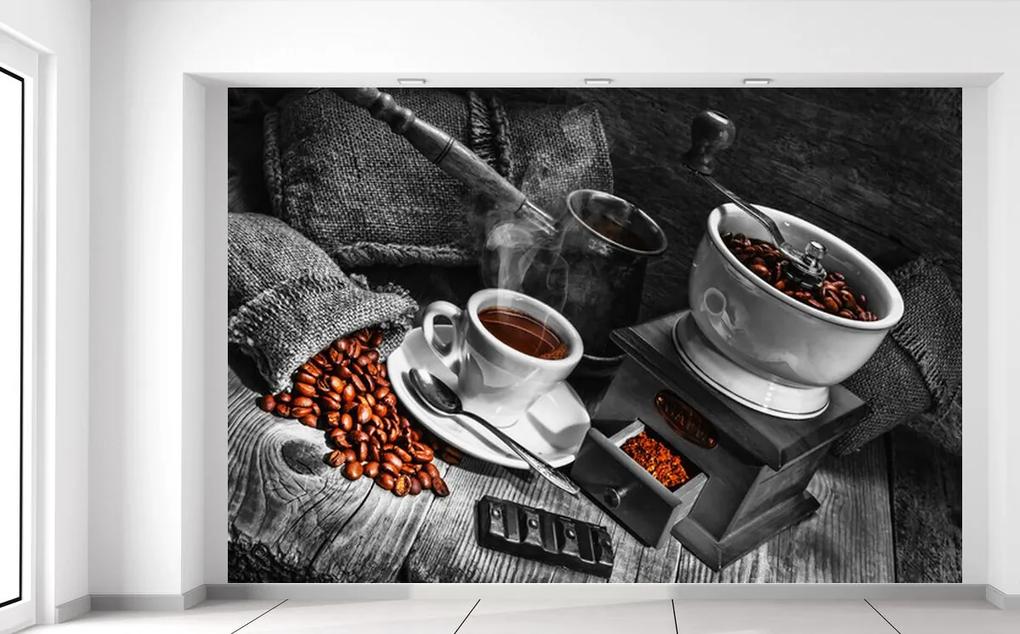 Gario Fototapeta Káva arabica Veľkosť: 200 x 135 cm, Materiál: Vliesová
