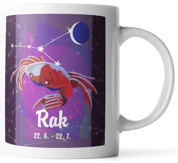 Sablio Hrnček Rak - 200 ml - espresso