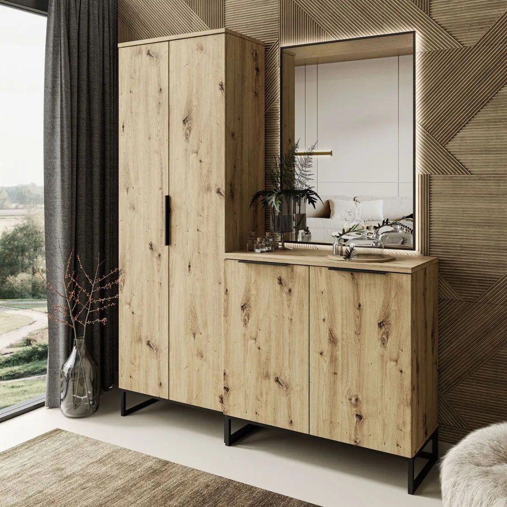 PREDSIEŇOVÁ STENA VALBO 4 DUB ARTISAN