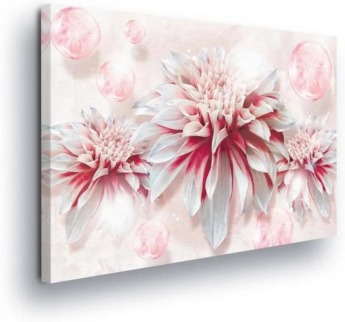 GLIX Obraz na plátne - The Three Roses Flowers 100x75 cm