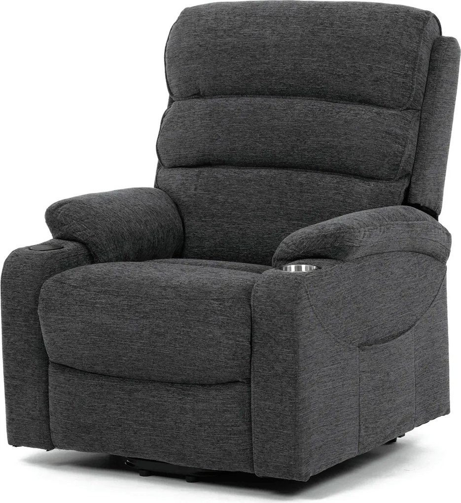 Elektrické polohovacie kreslo TV-S8348 GREY2 Farba: Sivá