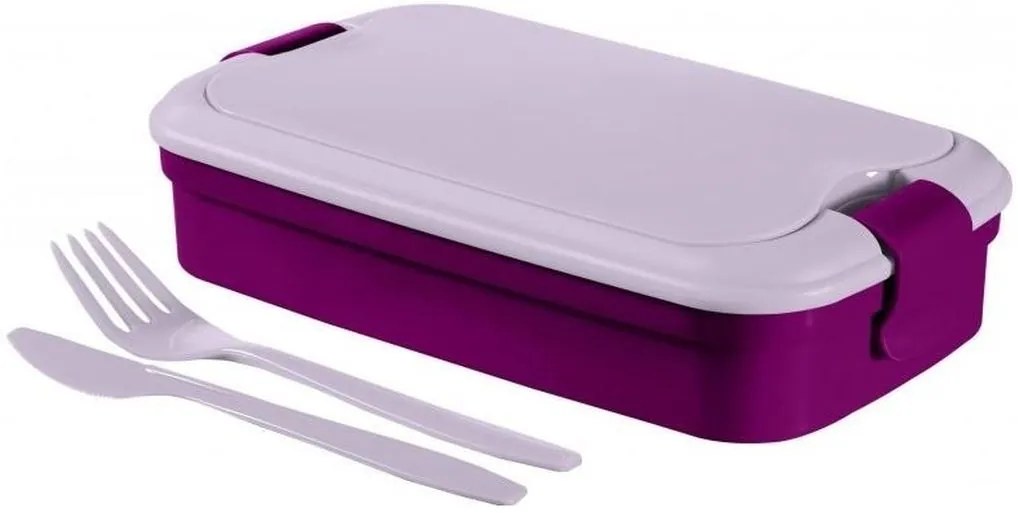 CURVER LUNCH &amp;amp; GO box 32 x 13 x 7 cm fialový 00768-B35