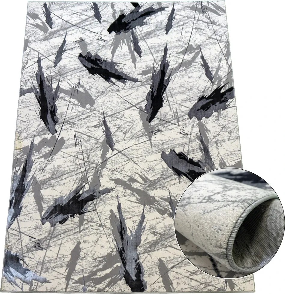 BE Koberec Allianz 6310 GREY – sivý obdĺžnikový Rozmer: 240x330 cm