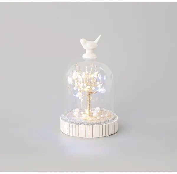 LED Vianočná dekorácia 12xLED/3xAAA teplá biela