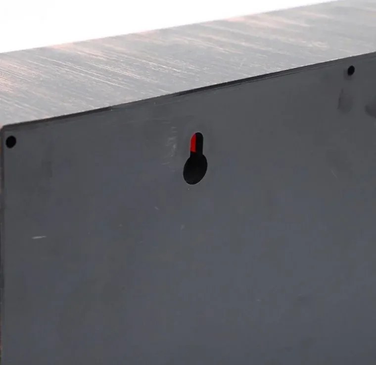 Moderný LED krb s imitáciou plameňa SP-35 - 60x37 cm - medený